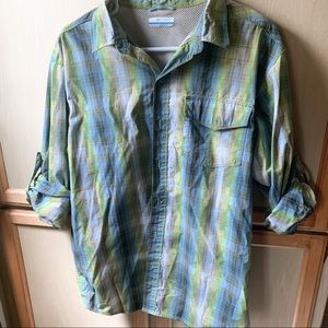 new columbia button down shirt